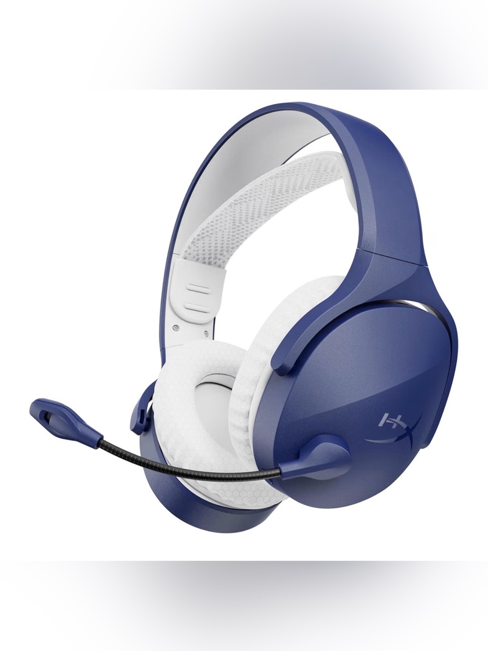 HyperX Over-Ear Gaming Headset in Blue and White with Mic
